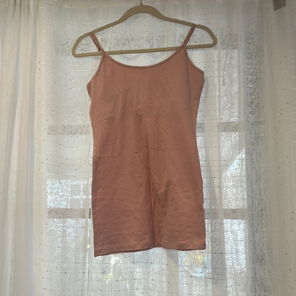Hearts hips, size large, pink, tank top for women